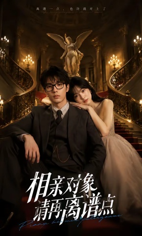 短剧《相亲对象，请再离谱点》海报
