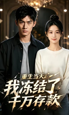 短剧《重生当天我冻结了千万存款》海报