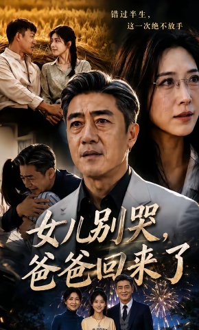 短剧《女儿别哭，爸爸回来了》海报
