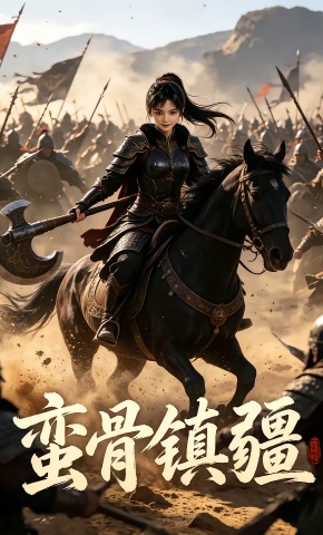 短剧《蛮骨镇疆》海报