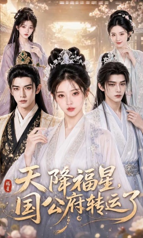 短剧《天降福星，国公府转运了》海报