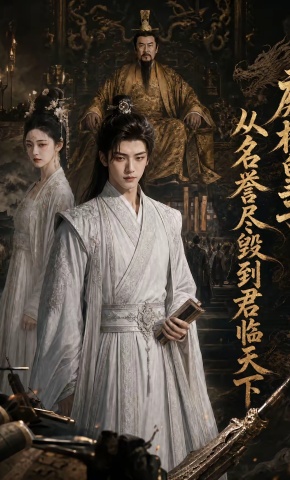 短剧《废材皇子：从名誉尽毁到君临天下》海报