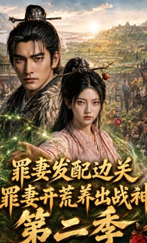 短剧《罪妻发配边关，罪妻开荒养出战神第二季》海报