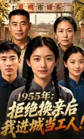 短剧《1955年：拒绝换亲后我进城当工人》海报