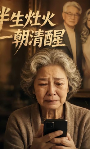 短剧《半生灶火，一朝清醒》海报