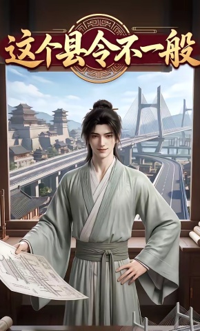 短剧《这个县令不一般》海报