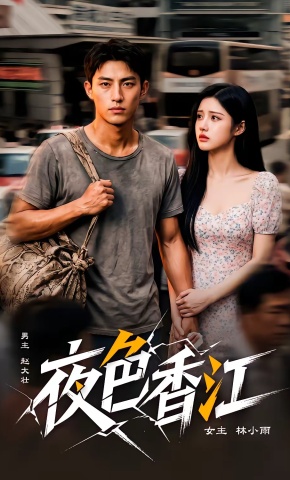短剧《夜色香江》海报