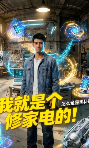 短剧《我就是个修家电的》海报