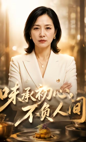 短剧《味承初心，不负人间》海报