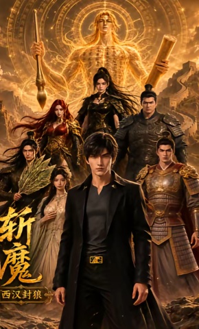 短剧《斩魔之西汉封狼》海报