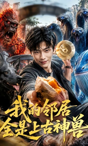 短剧《我的邻居全是上古神兽》海报