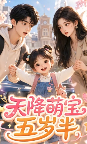 短剧《天降萌宝五岁半》海报