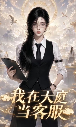 短剧《我在天庭当客服》海报
