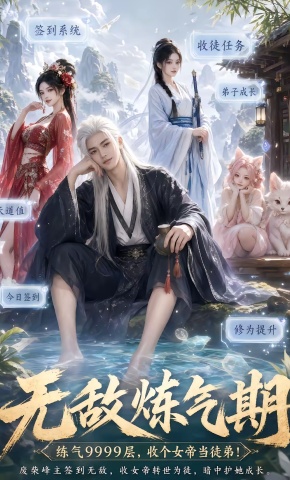 短剧《无敌炼气期》海报
