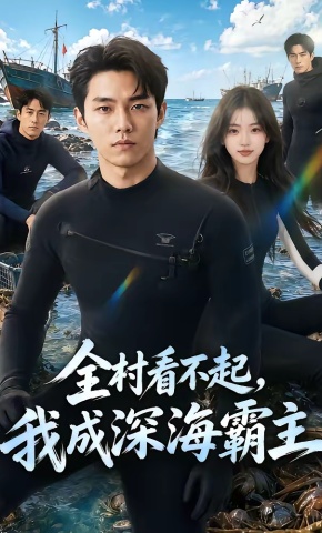 短剧《全村看不起，我成深海霸主》海报