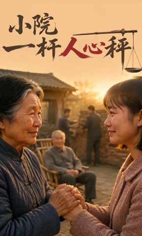 短剧《小院一杆人心秤》海报