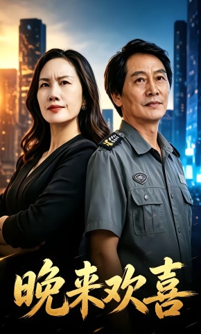 短剧《晚来欢喜》海报