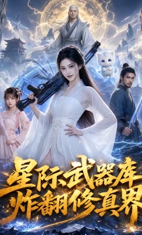 短剧《星际武器库炸翻修真界》海报