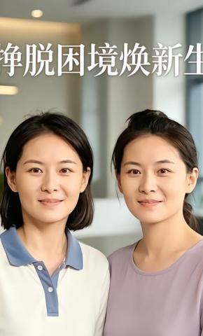 短剧《挣脱困境焕新生》海报