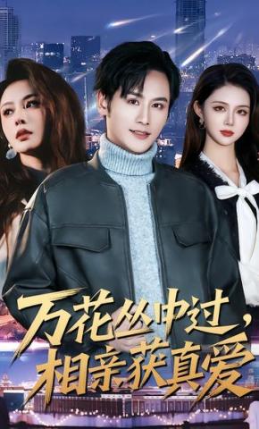 短剧《万花丛中过，相亲获真爱》海报