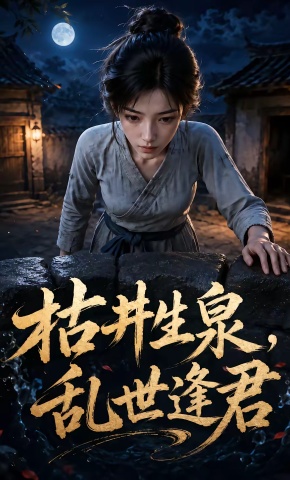 短剧《枯井生泉，乱世逢君》海报