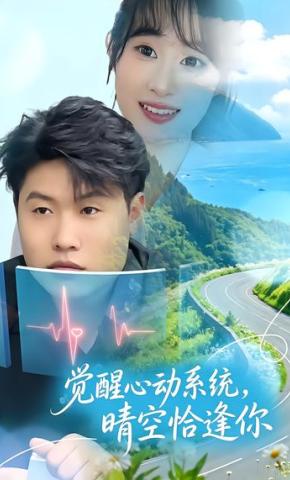 短剧《觉醒心动系统，晴空恰逢你》海报