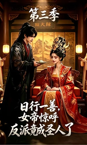短剧《日行一善，女帝惊呼反派竟成圣人了第三季》海报