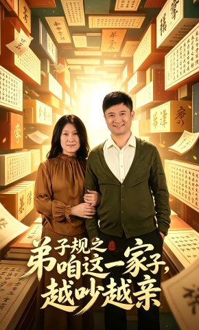 短剧《弟子规之咱这一家子，越吵越亲》海报