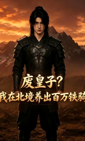 短剧《废皇子？我在北境养出百万铁骑》海报