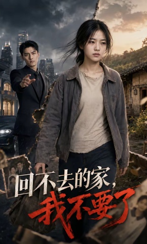 短剧《回不去的家，我不要了》海报
