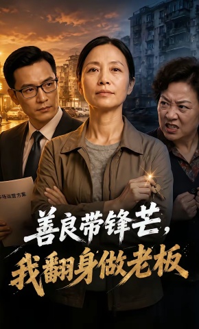 短剧《善良带锋芒，我翻身做老板》海报