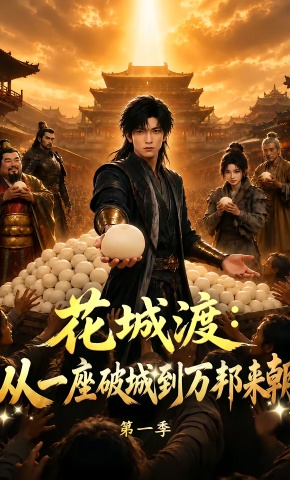 短剧《花城渡：从一座破城到万邦来朝第一季》海报