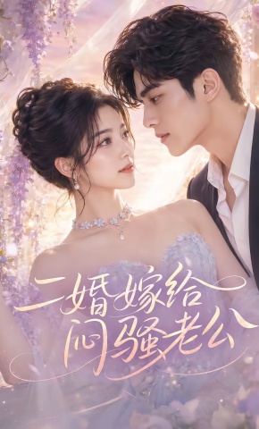短剧《二婚嫁给闷骚老公》海报