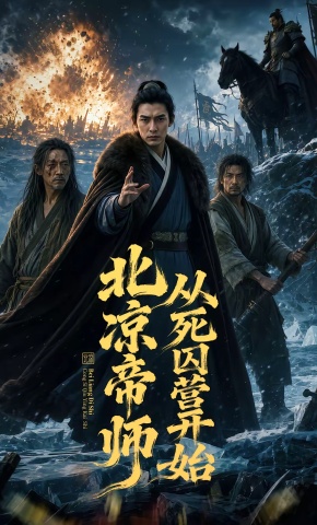 短剧《北凉帝师：从死囚营开始》海报