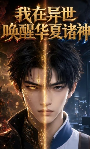 短剧《我在异世唤醒华夏诸神》海报