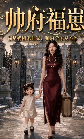 短剧帅府福崽：福星奶团来旺家，帅府全家宠不停海报