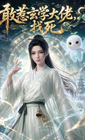 短剧《敢惹玄学大佬，找死》海报
