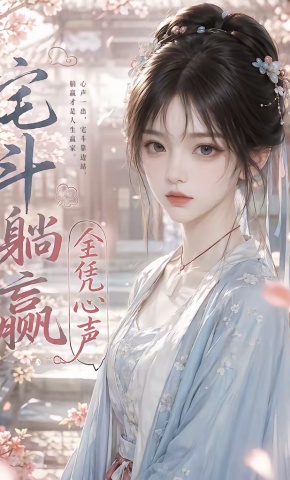 短剧《宅斗躺赢全凭心声》海报