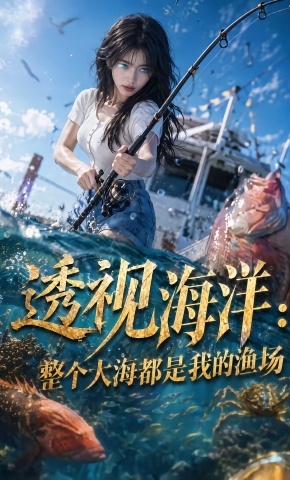 短剧《透视海洋：整个大海都是我的渔场》海报