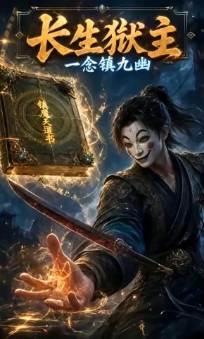 短剧《长生狱主，一念镇九幽》海报