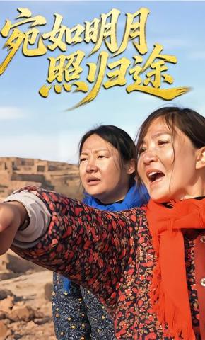 短剧《宛如明月照归途》海报