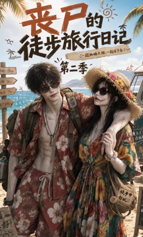 短剧《丧尸的徒步旅行日记第二季》海报