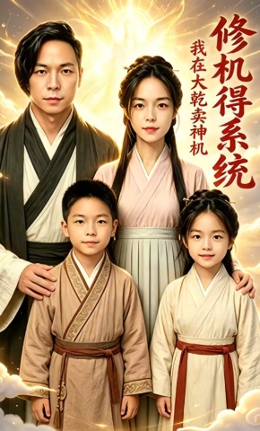 短剧《修机得系统，我在大乾卖神机》海报