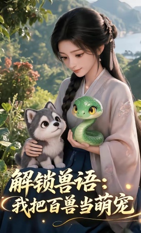 短剧《解锁兽语：我把百兽当萌宠》海报