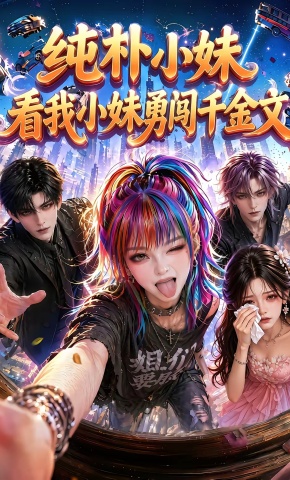 短剧《纯朴小妹：看我小妹勇闯千金文》海报