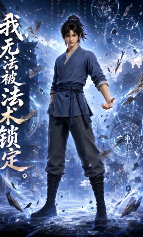 短剧《我，无法被法术锁定》海报