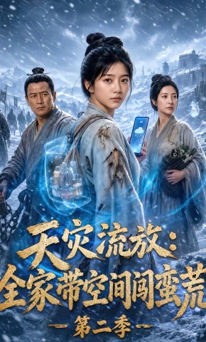 短剧《天灾流放：全家带空间闯蛮荒第二季》海报