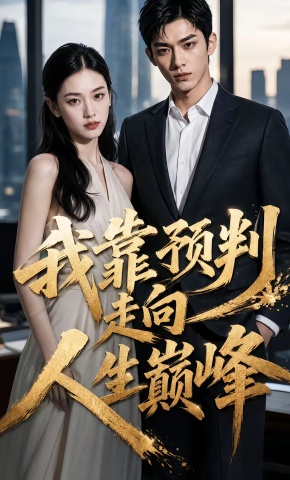 短剧《我靠预判走向人生巅峰》海报
