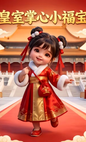 短剧《皇室掌心小福宝》海报