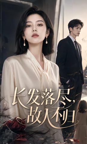 短剧《长发落尽，故人不归》海报